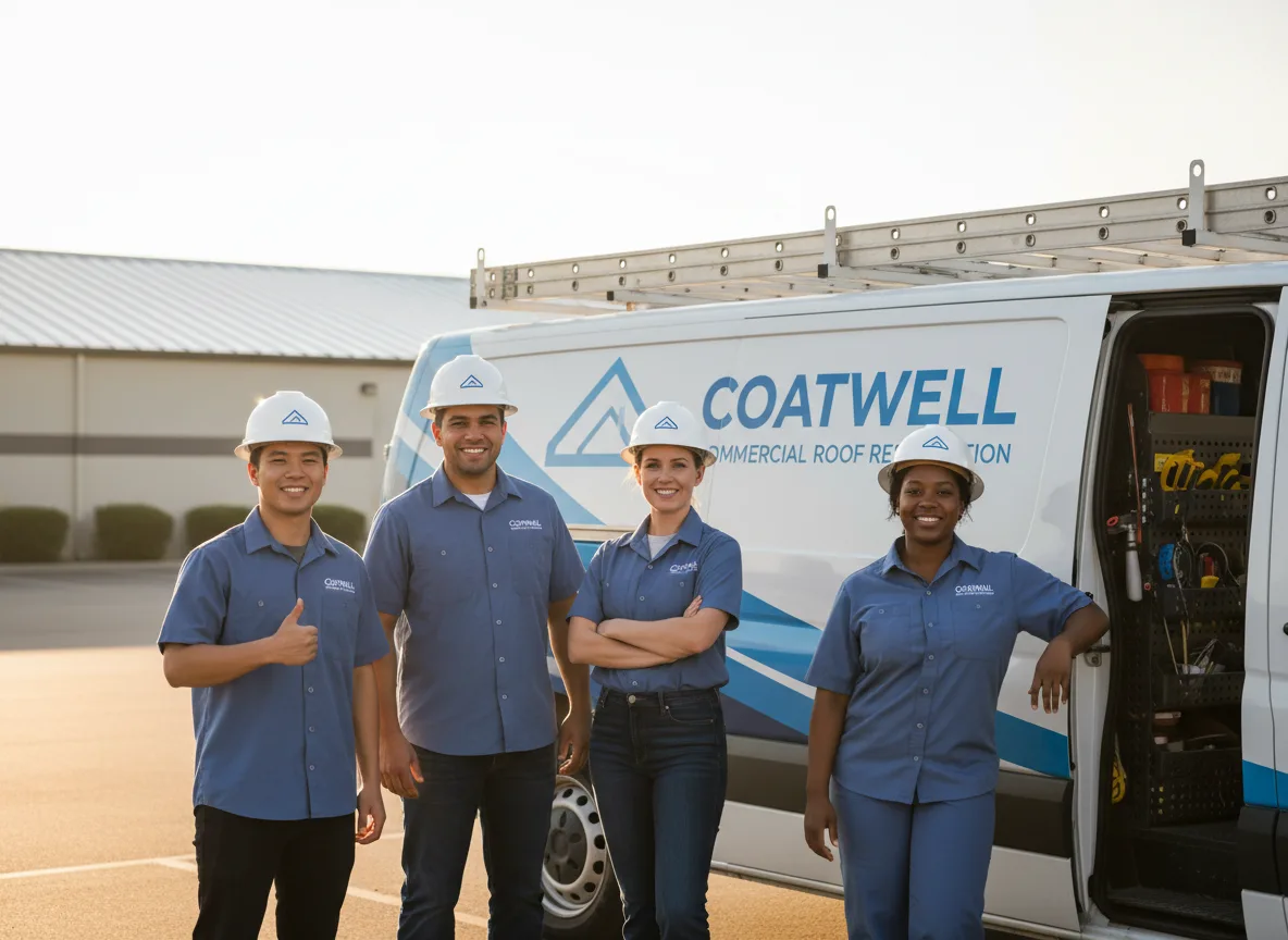 Commercial roof coating company in Dickeyville, WI
